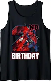 [Marvel] Spider-Man Web Swing 2nd Birthday Tank Top
