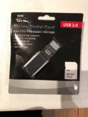Vivitar secure digital card SD/HC Reader/Writer USB 3.0 VIV-3RW-SD-BLK