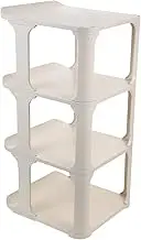 Cabilock Compact Narrow Shoe Rack Multi Layer Shoe Organizer for Entryway Dormitory and Hallway Easy Assembly Storage Stylish Finish for Modern Decor
