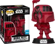 Star Wars - Boba Fett Mandalorian Symbol Pop! Vinyl Figure Protector Wonder Con