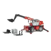 Bruder 1/16 Manitou Telehandler MRT 2150 with Attachments 02129
