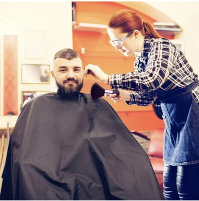 Hair Cutting Cape Pro Salon Hairdressing Hairdresser Gown Barber Cloth Apron B10