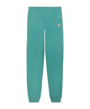 Maison Kitsuné Fox Head Patch Elastic Waist Jogging Pants XL Blue