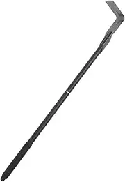 Safe BBQ Cleaner Brush Long Aluminum Handle Grill Scraper for Ash Removal