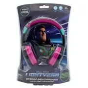 Disney Pixar Padded Auxiliary Headphones Lightyear in Black