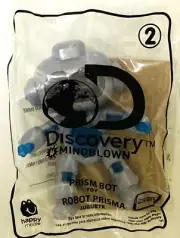 NIB McDonald's Happy Meal Discovery Mindblown Prism Bot #2 2020 Toy
