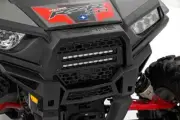 Rough Country Mesh Grille Insert w/ LED-Black, for Polaris RZR XP 1000; 93041