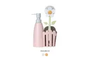 Vigar: Florganic Sink Caddy Set + Dispenser - Pink (3pc Set)