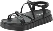 [Alegria by PG Lite] Alegria Women Audie Water Friendly Elastic Heel Strap Sandal Platform