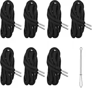 AOZUO 6PCS Drawstring Cords Replacement, 51.1In Replacement Clothing Drawstring