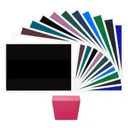 12 Colors Laser Marking Paper for DAJA XTOOLWAINLUX Crealtiy TTS CO2 Fiber UV Diode DIY Laser Marking Engraver Cutte As Shown