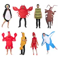 在飛比找蝦皮商城精選優惠-熱銷促銷 萬聖節成人搞笑螃蟹角色扮演服裝 變裝派對趣味海鮮造