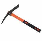Garden Mattocks Pick Axe Pick Hoe Fiberglass Handle 38cm 450g Farm Tool #2558