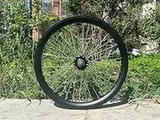 [AUTES] Bicycle Wheel Double Wall Aluminum Rim,Disc Brake, Rear Heavy Duty Wheel 10G 36 Spokes for MTB/Road/Cruiser Bikes