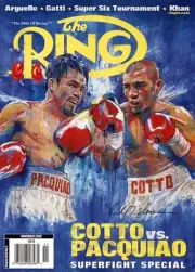 Miguel Cotto And Manny Pacquiao Ring Boxing Magazine Cover Photo