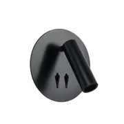 Esra Modern Wall Lamp Light Metal Black