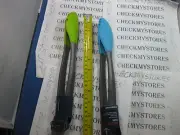 Farberware Professional Colourworks Silicone Tongs w/lock Heat Resistant