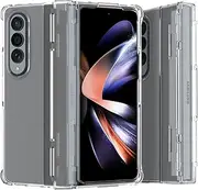 [ARAREE] NUKIN 360 Samsung Galaxy Z Fold 4 Case with Hinge Protection, Designed for 5G(2022), Lightweight Full Body Protective Hard PC Cover (Clear) (AR2001509)