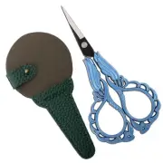 Precision Detail Scissors, Mini Sewing Embroidery Scissor with Cover for Craf...
