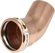 ApolloÂ® 10062047 4" Copper Press 45Â° Street Elbow