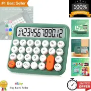 Desktop Calculator with Large LCD Display - Imitating Mechanical Keyboard Feel