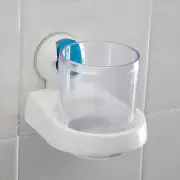 Flip Wall Strong Suction cup Absorption Toothpaste Toothbrush Cup holder Bath