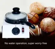 1 Pot Electric Fondue Melter Chocolate Melt Heating Melting Machine 40W 220V
