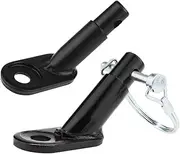 Toddmomy 4 pcs Bicycle Traction Head Bike Trailer Hitch Connector Bike Trailer Coupler Attachment Bike Trailer Accessories Baby Accessories Stroller Attachment Stroller Hook Cycling Coupler
