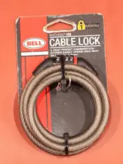 BELL Watchdog 100 Combination Bicycle Cable Lock with Kevlar 5ft X 8mm Brand New