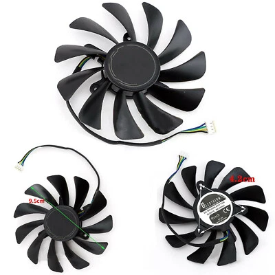 For MSI GTX1660Ti RTX 2060 2070 AERO ITXOC DC 12V XY-D10015SH Graphics Card Fan