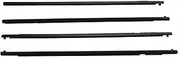 Edge Trim Fit for Mazda 6 2004-2012 4PCS Car Window Glass Sealed Strip Side Window Wheatherstrip Car Door Protectors