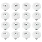 16pcs 19mm Drawer Rollers Plastic Drawer Pulley Replacement Wheels Bearing