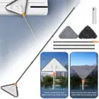Multifunctional 360Degree Rotatable Adjustable Triangle Cleaning Mop Long Handle