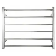 Forme Square 6 Bar Heated Towel Rail – Wide