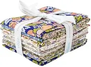 Liberty Tree of Life Woodland Pastels Fat Quarter Bundle (13 Pieces) by Liberty Fabrics for Riley Blake 18 x 21 inches (45.72 cm x 53.34 cm) Fabric cuts DIY Quilt Fabric