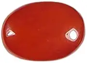 [HOSEKI] Natural Yemeni Aqeeq akik stone Liver Agate Gemstone 11.5ct, Crystal, Crystal