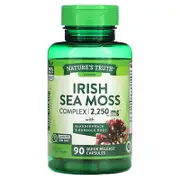 Nature's Truth, Irish Sea Moss Complex with Bladderwrack & Burdock Root, 90 Quick Release Capsules