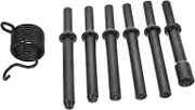 Amosfun 1Set Heavy Duty Air Hammer Chisel Tool Kit for Drilling and Riveting Pneumatic Riveting Hammer Set Solid Rivet Tool Essential for Professional Applications