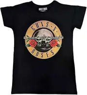 [Guns N' Roses] Guns N Roses Womens/Ladies Classic Logo Pyjama Top (UK Size: XL) (Grey)