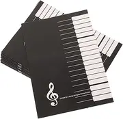 Toyvian Novelty Piano Staff Notebook Creative Music Composition Notebook 5-book Set for Musicians Portable Music Book