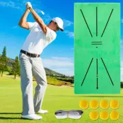 Golf Training Mat Portable Golf Training Swing Mat Heavy-Duty Golf TaFrt .g