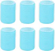 Beavorty 6Pcs DIY Hair Rollers Curlers Self Grip Cling Hair Roller for Voluminous Curls Hairdressing tool Styling Tools (Random Color)