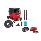 Milwaukee Wet/Dry Shop Vacuum 6 Gal. Cordless w/ Accessories + Battery+Charger