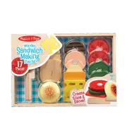 Melissa & Doug Sandwich Making Set Kids/Childrens Interactive Play Toy 3+