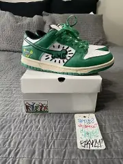 Size 9 Skyco Studios Dunk Low Keith Haring Low Top Sneaker Brand New Art Piece