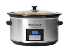Elite Gourmet MST-900D# Digital Programmable Slow Cooker, Oval Adjustable Tem...
