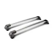 Yakima Aero FlushBar 100cm - Silver - Pair (S6Y) - 8050181