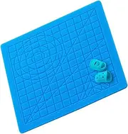 jojofuny Printing Pen Silicone Pad Drawing Mat Crafting Mat Paint Mat Silicone Painting Mat Desk Mat Blue Silica Gel