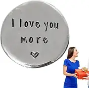 Pocket Tokens of Love,Handmade Inspirational Pewter Tokens of Love | Love Coin Collection Commemorative Keepsake to Inspire and Make Him/Her Lucky