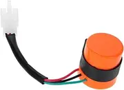 GRADENEVE 12v Turn Signal Relay Integrated Pin Led for Motorcycles and Easy to Install Safety and Performance Orange Indicator